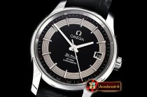 Omega De Ville Men's Co-Axial SS/LE Black/Stick VSF A8500
