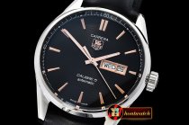 Tag Heuer Carrera Calibre 5 Automatic SS/LE Blk/R ANF Asia 2824