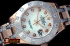 ROLMP018B - 12-Diam Bez RG MOP Wht/Diam Asian 2813