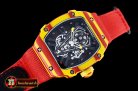 Richard Mille RM027-03 Rafael Nadal Red/Yellw FC/VRU Blk Miyota