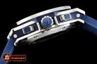 Hublot Big Bang Evolution DIAM/SS/RU Blue Skele A7750 Mod