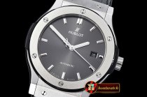 Hublot Classic Fusion Bang 42mm SS/TI/LE/RU Grey A2892 Mod