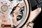 Replica Omega Planet Ocean Chrono RG/RU Black Asia7750 Mod 9301
