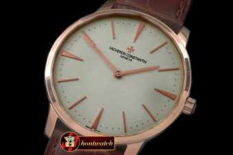 Replica Vach Constantine Patrimony RG/LE Cream Jap Miyota 9015
