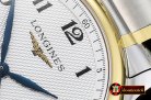 Longines Master Collection YG/SS White/Num MY9015 Mod