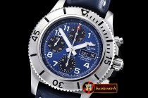Breitling Superocean SteelFish Chrono SS/LE Blue/Blk A7750