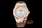 Audemars Piguet Royal Oak 15400 RG/LE (Brw) Wht OMF MY9015 Mod 3120