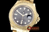 High Quailty Replica Rolex YachtMaster Ref.116628 YG/YG Grey BP