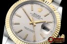 Rolex Datejust II DJ2 41mm Oyt Flt YG/SS Silver Stk BP Asia 2813