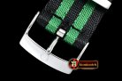 Omega Black/Green NATO Strap for Omega Models 20mm