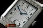 JL079B - Reverso Classique SS/LE White Num Jap Qtz