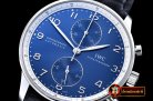 IWC Portuguese Chrono SS/LE Blue Laureus ZF A79350 Mod