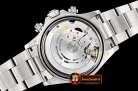 Rolex Daytona 116509 SS/SS Grey/Blk Sticks JHF A4130 Mod