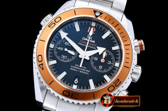 Omega Planet Ocean 45mm Chrono SS/SS Org BP A7750 Mod9300