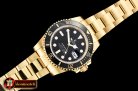 Rolex Submariner 116618LN Wrap YG/YG Black VRF Asia 2836