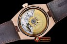 VACH. CONSTANTINE Overseas Ref.47074 Diams RG/LE Black MY8215 Mo