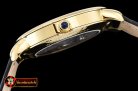 Replica Cartier Ronde Louis Cartier No Date YG/LE White Asia HW