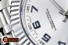 Rolex Datejust II DJ2 41mm Jub Flt SS/SS Silv Wht Num BP A3235 M
