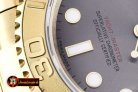 Replica Rolex YachtMaster Mens YG/YG Grey BP Asia 2836 Mod3135