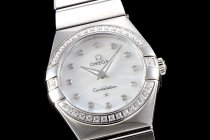 OMEGA CONSTELLATION 123.15.27.60.55.004 27MM 1376F QZ OM006