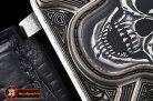 Bell & Ross BR01 2016 Burning Skull Ltd Ed Vin SS/LE Black Asia