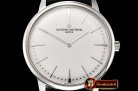 VACH. CONSTANTINE Patrimony Grand Taille SS/LE White KZF Miyota 9015