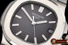 Patek Philippe Nautilus Jumbo 5711 SS/SS Grey/Stk PPF MY9015 Mod