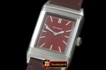 JL079D - Reverso Classique SS/LE Brown Stk Jap Qtz