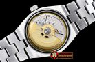 VACH. CONSTANTINE Overseas Ref.47074 Diams SS/SS Blue MY8215 Mod