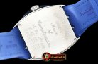 Franck Muller Vanguard Mens V45 SS/LE/RU Blue Diams ABF A2824