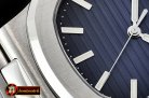 Patek Philippe Nautilus Jumbo 5711 SS/SS Blue/Stk PPF MY9015 Mod