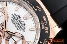 Rolex Daytona 116515 CER/RG/RU Wht/Stk ARF V2 A4130 Mod