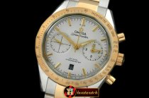 OMG0376A - Speedmaster Moon Watch SS/YG White Stick A-7750