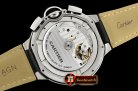 Cartier Balon Bleu Chronograph 47mm SS/LE White ZF Asia 7750