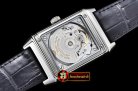 JAEGER LE COULTRE JL Reverso Automatic SS/LE White/Num Asia 2824