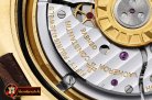 VACH. CONSTANTINE Overseas Ref.47074 YG/LE White MY8215 Mod Cal5
