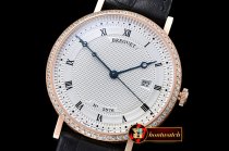 Breguet Classique Ref.5177 Diams RG/LE White A2892 Mod