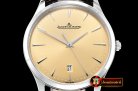 Jaeger Le Coultre Master Ultra Thin Date SS/LE Gold ZF 1:1 MY9015 Mod