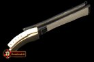 Replica Rolex Black Croc Strap YG 20/16/ New Insignia Deployant