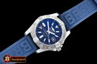 Breitling Avenger II GMT A3239011 SS/RU Blue GF A2836