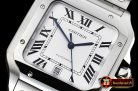 Cartier Santos De Cartier 2018 Mens XL SS/SS Wht GF Ult MY9015