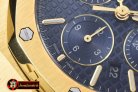 AP0358C - Royal Oak Chronograph Ref. 26320 YG/YG Blue A-7750