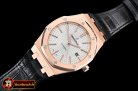 Audemars Piguet Royal Oak 15400 Wrapped RG/LE White BP MY9015 Mod 3120