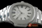 PP0187B - Nautilis Jumbo SS/SS White Miyota 9015