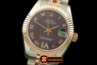 RMDJ204B - SS/RG Jubilee Purple Roman Asia 2836