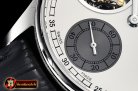 IWC Portugese Regulator Tourb IW544602 SS/LE Wht ZF Tourb