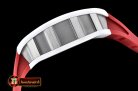 Replica Richard Mille RM055 Bubba Watson White Cer Red CER/VRU C