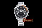 Omega P-Ocean Chrono Org Bez SS/SS JHF Blk A7750 Mod9900