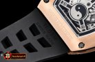 Richard Mille RM051-01 Tiger Diams RG/RU (Blk) KVF MY8215 Mod