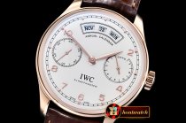 IWC Portugieser Annual Cal. IW503502 RG/LE Wht/Rose A52850